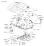 Diagram for Hyundai Genesis PCV Hose - 28912-3CDA0