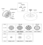 Diagram for Hyundai Spare Wheel - 52910-3M451