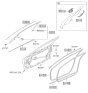 Diagram for Hyundai Genesis Car Speakers - 96310-3M100