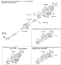 Diagram for Hyundai Equus Steering Shaft - 56400-3N100