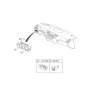 Diagram for 2011 Hyundai Genesis Dimmer Switch - 93720-3M100-RY