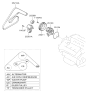 Diagram for 2013 Hyundai Santa Fe Drive Belt - 25212-3C311