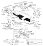 Diagram for 2024 Hyundai Elantra Interior Light Bulb - 92601-3F000