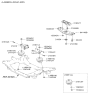 Diagram for 2008 Hyundai Genesis Engine Mount - 21815-3M050