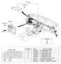 Diagram for 2009 Hyundai Sonata Relay Block - 91950-3S050