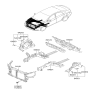 Diagram for 2010 Hyundai Sonata Radiator Support - 64101-3Q001