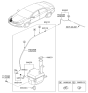 Diagram for 2015 Hyundai Elantra Washer Pump - 98510-2M500