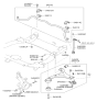 Diagram for 2024 Hyundai Genesis GV70 Control Arm Bolt - 54561-2G000