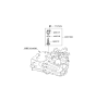 Diagram for Hyundai Sonata Vehicle Speed Sensors - 43630-24300