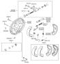 Diagram for Hyundai Wheel Cylinder - 58380-22000