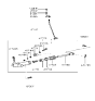 Diagram for Hyundai Elantra Clutch Slave Cylinder - 41710-24A10