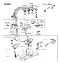 Diagram for 1999 Hyundai Accent Spark Plug Wire - 27440-26003