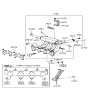 Diagram for Hyundai Accent Intake Manifold - 28310-26010