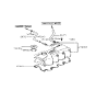 Diagram for 1995 Hyundai Accent PCV Hose - 26721-22030