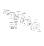Diagram for 2001 Hyundai Santa Fe Wheel Bearing - 51750-3A003
