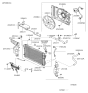 Diagram for Hyundai Tucson Oil Cooler Hose - 25420-2E620