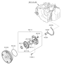Diagram for Hyundai Elantra Torque Converter - 45100-34250