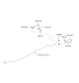 Diagram for 2008 Hyundai Tucson Brake Line - 58737-2E360