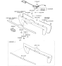 Diagram for 2007 Hyundai Tucson Emblem - 86300-2E000