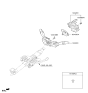 Diagram for 2021 Hyundai Genesis G90 Turn Signal Switch - 93400-D2025