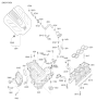 Diagram for 2017 Hyundai Genesis G90 Canister Purge Valve - 28910-3F700