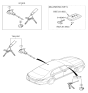 Diagram for Hyundai Genesis G90 Door Lock Cylinder - 81905-D2700