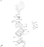Diagram for Hyundai Genesis G80 Oil Pan Baffle - 21504-3F500