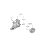 Diagram for 2022 Hyundai Genesis G90 Wheel Hub - 52730-J6000