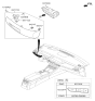 Diagram for 2021 Hyundai Genesis G90 Dimmer Switch - 93700-D2000-OWN