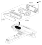 Diagram for Hyundai Genesis G90 Instrument Cluster - 94041-D2030