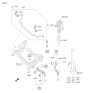 Diagram for Hyundai Genesis G90 Sway Bar Bushing - 54813-B1000