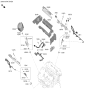 Diagram for 2019 Hyundai Genesis G90 Fuel Injector - 35310-3F700