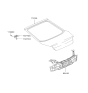 Diagram for 2005 Hyundai Tiburon Door Hinge - 79770-2C001