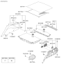 Diagram for 2006 Hyundai Santa Fe Cigarette Lighter - 95120-2B700-WK