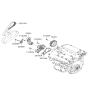 Diagram for 2006 Hyundai Santa Fe Water Pump - 25100-3E000