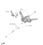 Diagram for 2024 Hyundai Santa Fe Hybrid Turn Signal Switch - 934J2-R6020-NNB