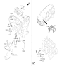 Diagram for 2025 Hyundai Sonata Knock Sensor - 39250-2S200