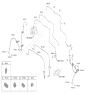Diagram for 2024 Hyundai Santa Fe Hybrid Brake Line - 58731-P6000