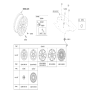Diagram for 2024 Hyundai Santa Fe Spare Wheel - 52910-R6110