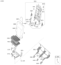 Diagram for 2025 Hyundai Santa Fe Hybrid Seat Cover - 89A36-R6100-MON