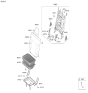 Diagram for 2025 Hyundai Santa Fe Hybrid Seat Cover - 89A26-R6100-MON
