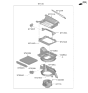 Diagram for 2025 Hyundai Santa Fe Blower Motor - 97113-R6000