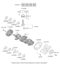 Diagram for 2025 Hyundai Elantra Piston Ring Set - 23040-2M700
