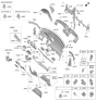 Diagram for 2024 Hyundai Elantra Hazard Warning Switch - 93790-AA000