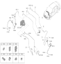 Diagram for 2024 Hyundai Elantra Hydraulic Hose - 58732-AA000
