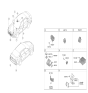 Diagram for Hyundai Elantra Air Bag Control Module - 95910-AA100