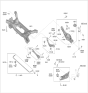 Diagram for Hyundai Elantra Sway Bar Bushing - 55510-AAAA0