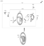 Diagram for 2021 Hyundai Elantra Cruise Control Switch - 96780-AA000-LM5