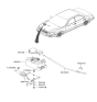 Diagram for 2004 Hyundai Sonata Cruise Control Servo - 96440-2D100