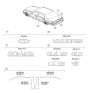 Diagram for 2005 Hyundai Sonata Door Moldings - 86363-38001